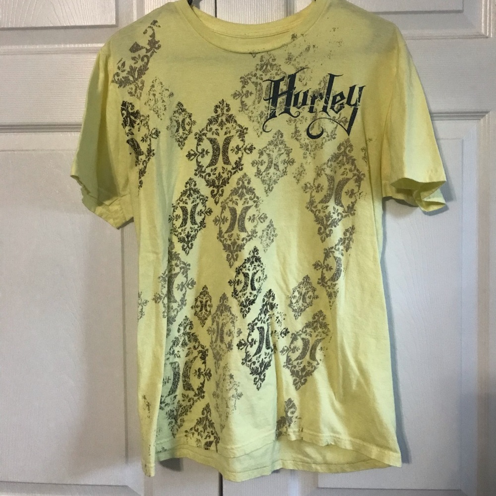 Hurley Yellow Shirt - Men’s Medium